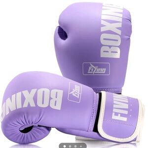 Fiving pro purple boxing gloves